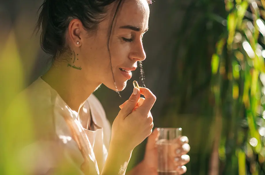 photos d'une femme avec reflet de soleil